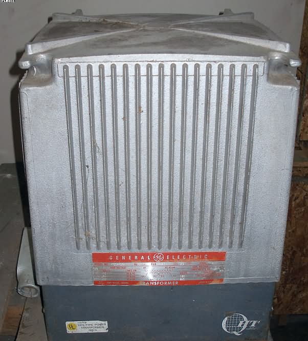 GENERAL ELECTRIC Step Down Transformer, 25 kva, 480-120v -240v,